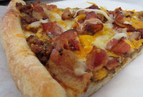 Pizza Bacon & Cheese